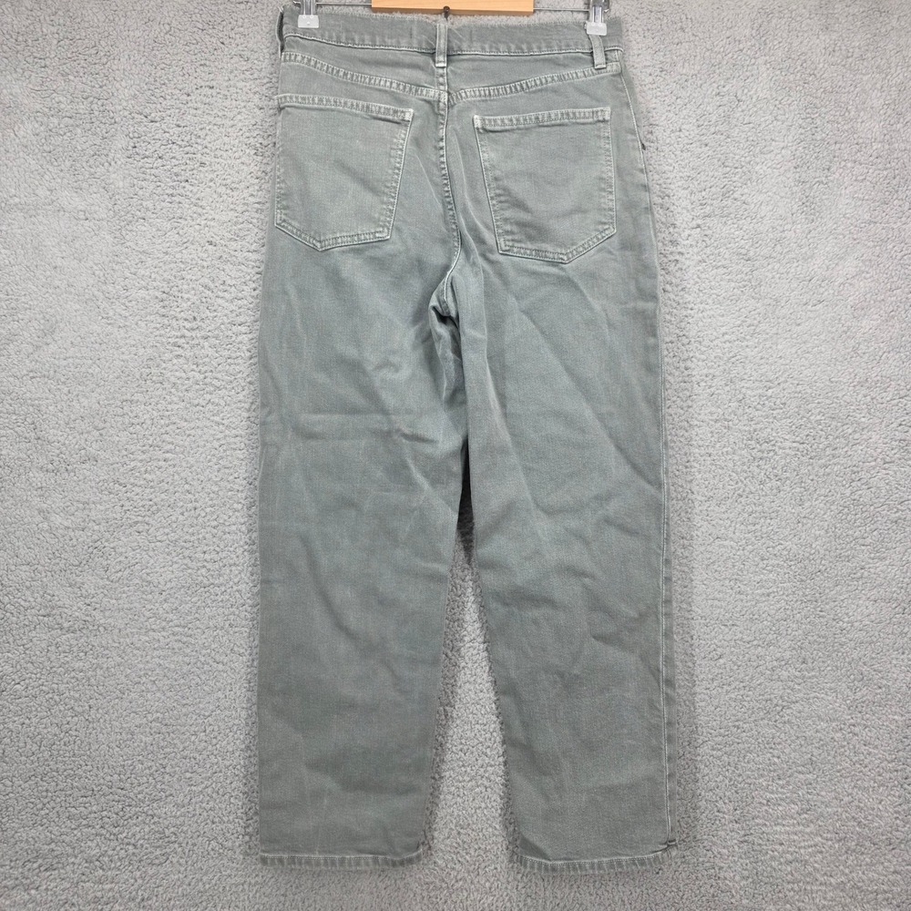 Comptoir des Cotonniers Women's Gray Denim Jeans Size 26‎ Cropped Straight Leg - Picture 4 of 8